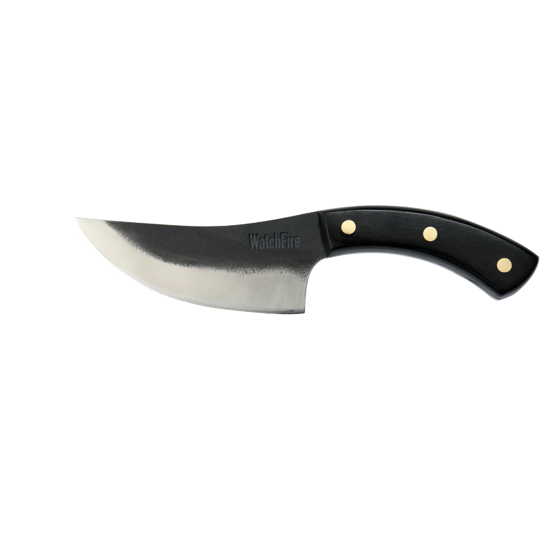 Bosna Butcher Knife - 4.75" Professional Grade Butcher Blade, Canvas Sheath Included